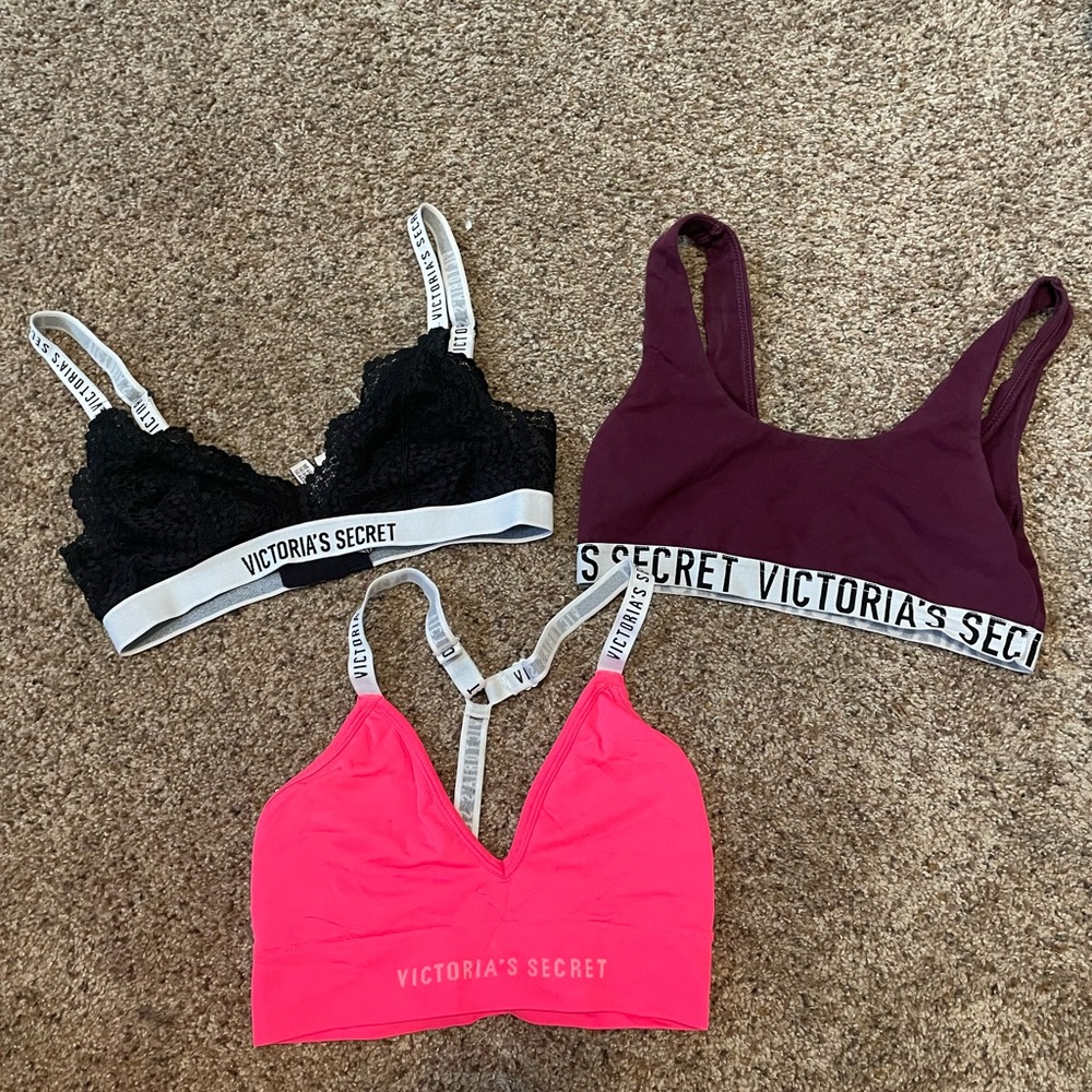Victoria’s Secret bralette bundle.